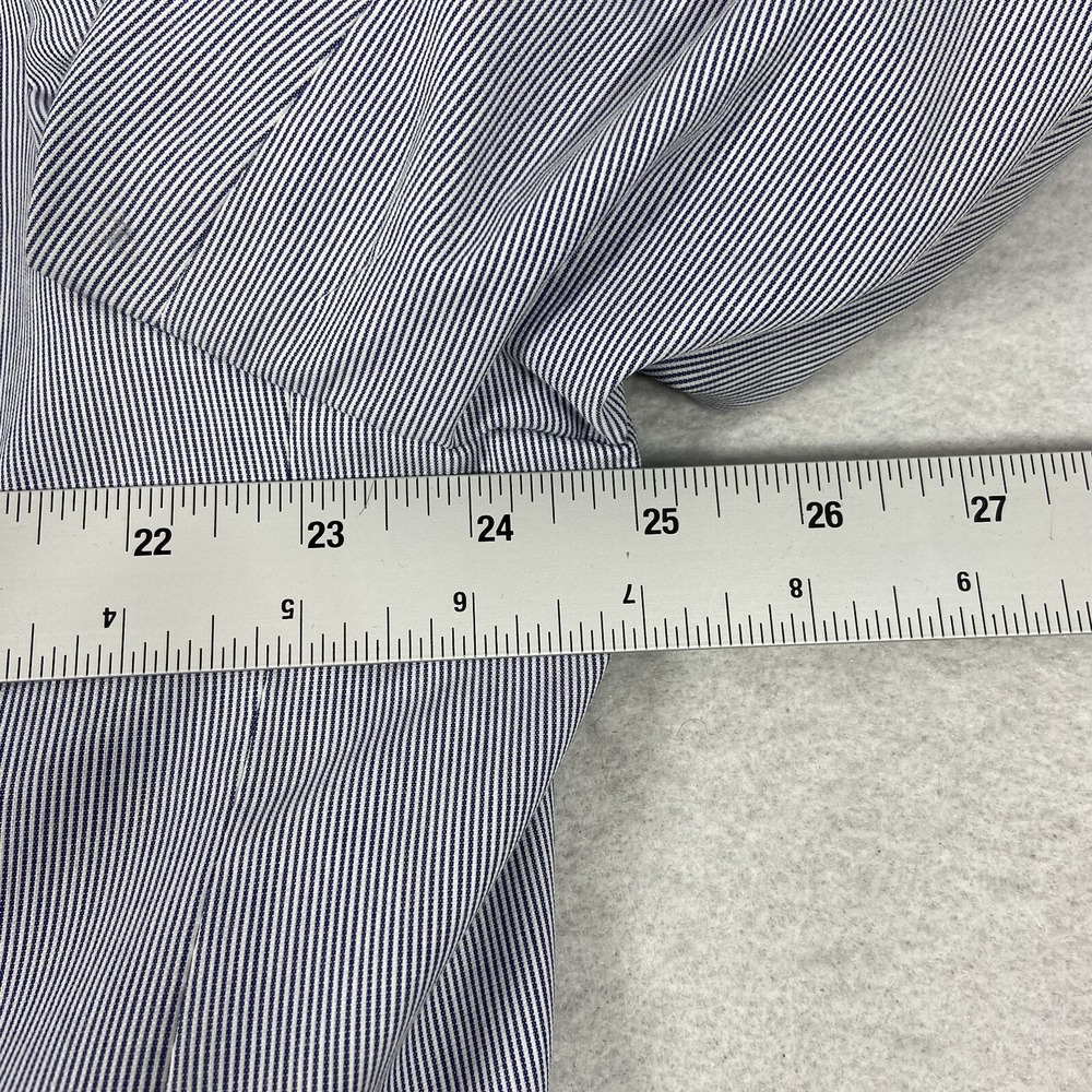 Alan Flusser Jacket Men's XL Blue White Blazer Sport Coat Striped New - Picture 9 of 11